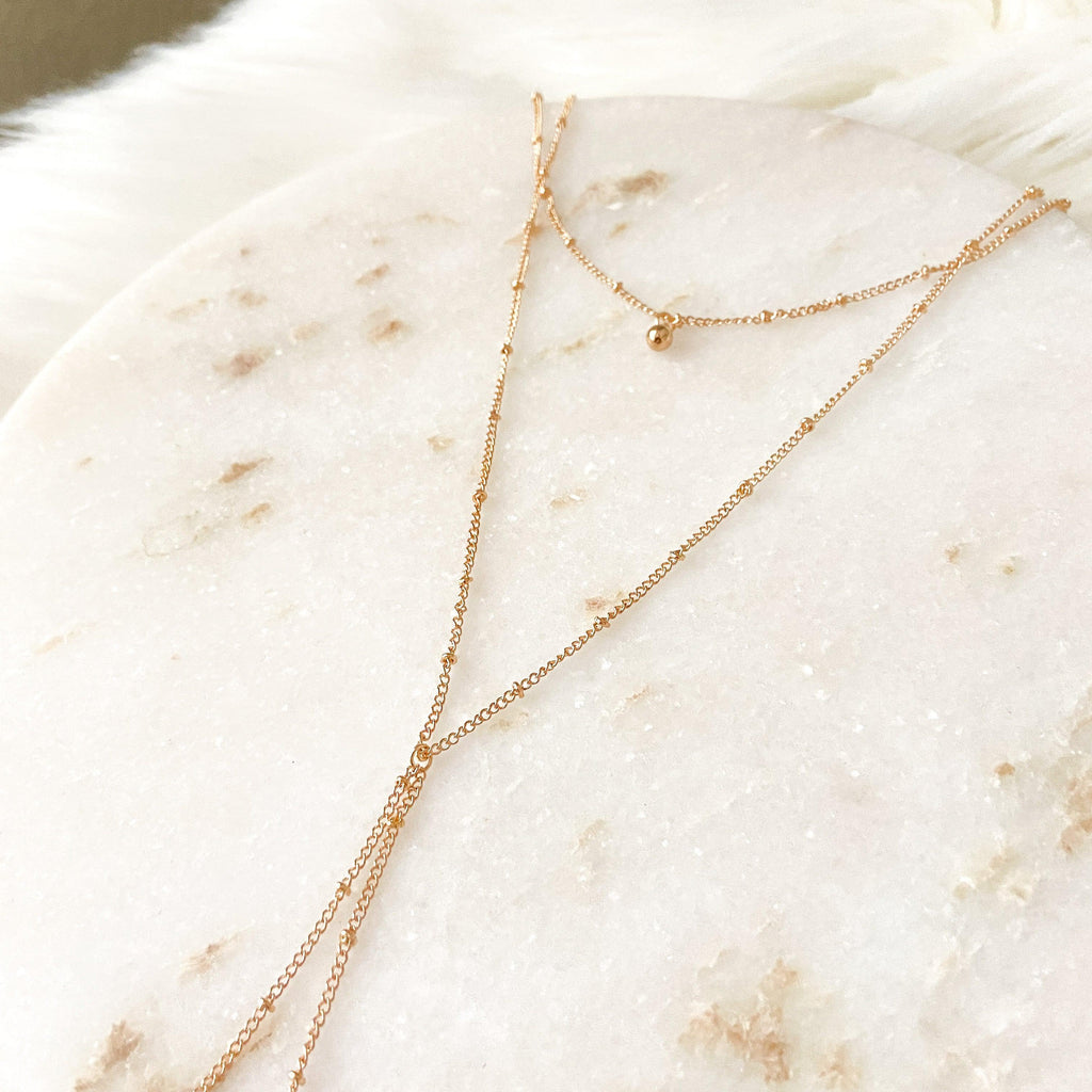 Amelia Layered Necklace-Necklaces-The Songbird Collection