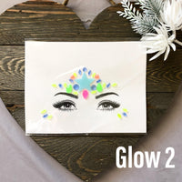 Glow in the Dark Face Gems - 14 NEW Designs for 2020! - The Songbird Collection 