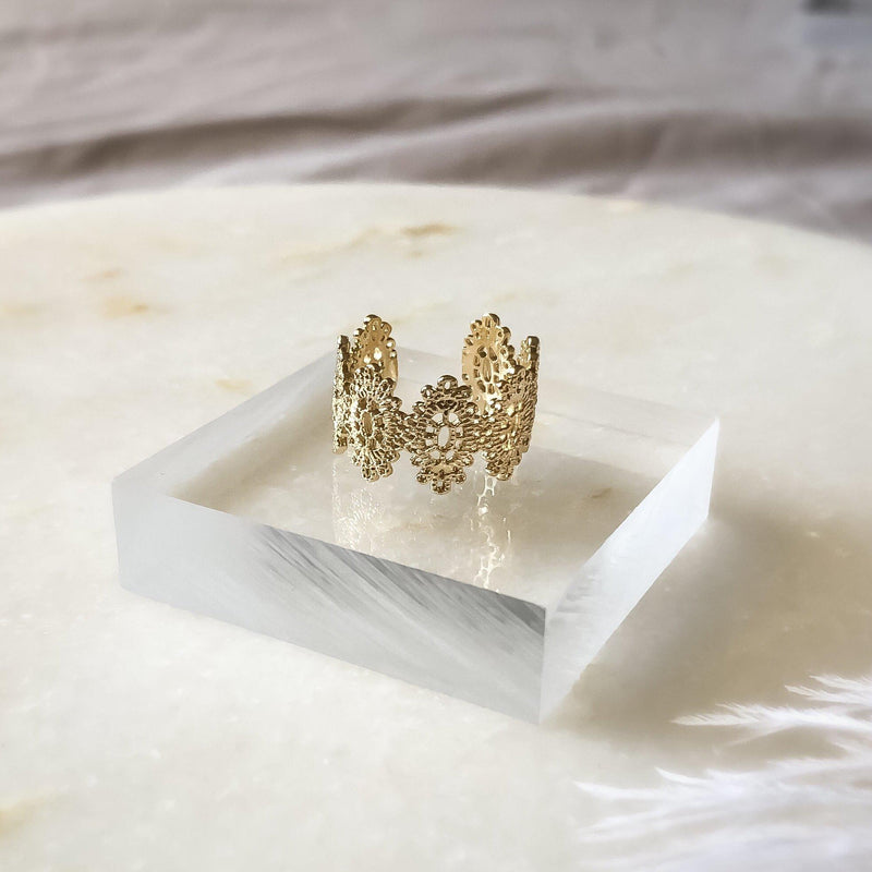 Maha Ornate Filigree Ring - 1 LEFT - The Songbird Collection 