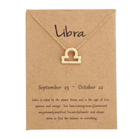 Star Sign Necklace - The Songbird Collection 