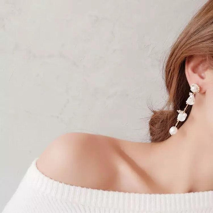 Isabella Pearl Drop Earrings - HOORAY! RESTOCKED!! - The Songbird Collection 