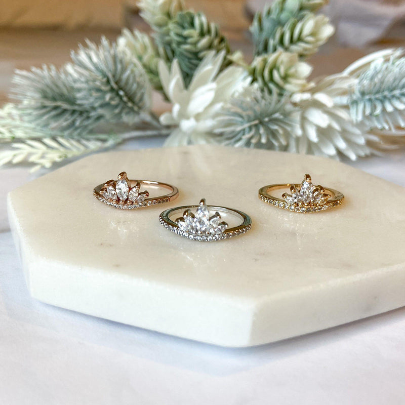 Tiara Ring- Astro Muse Luxury Ring Collection LOW STOCK! - The Songbird Collection 