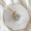 Raw Stone Crystal Necklace - 6 Colors LOW STOCK! - The Songbird Collection 