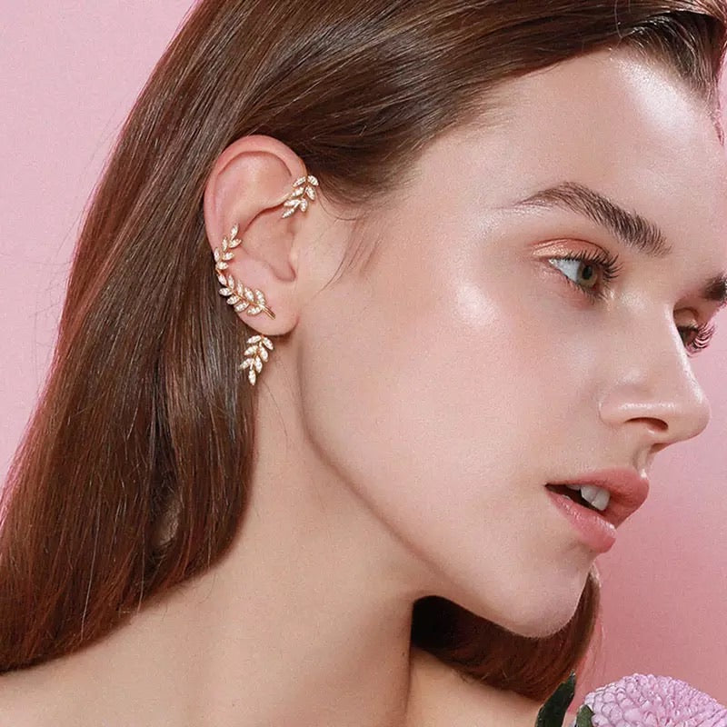 Shop 14K White Gold Diamond Gemini Ear Cuff | Carbon & Hyde