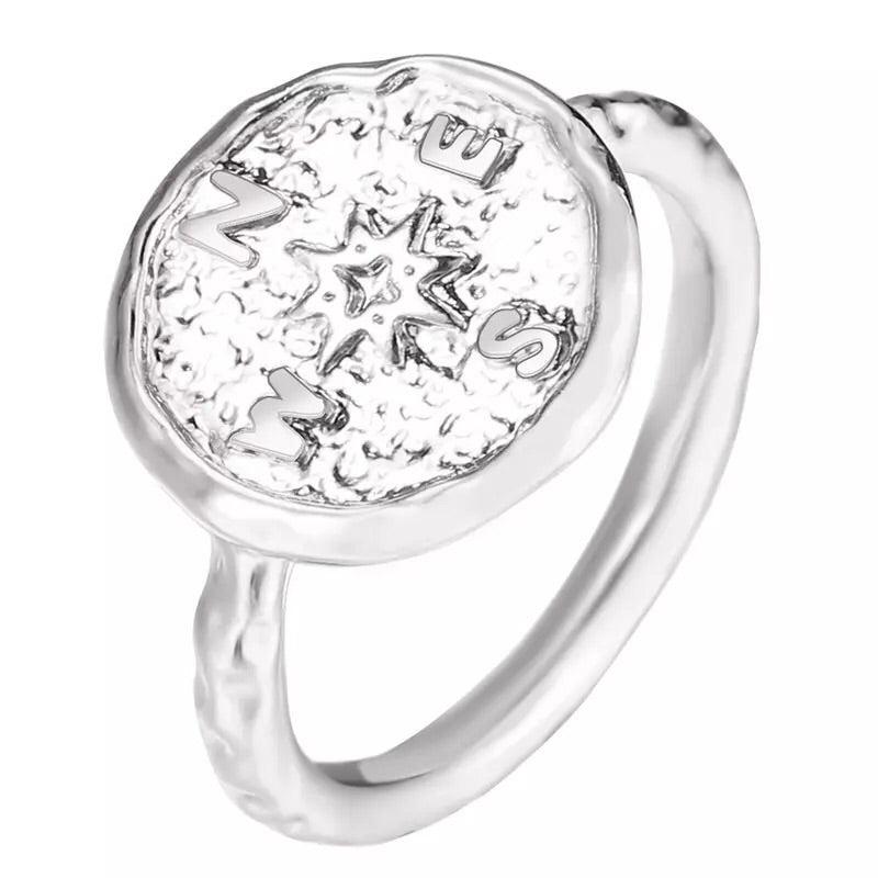 Wanderlust Compass Ring - LOW STOCK!! - The Songbird Collection 