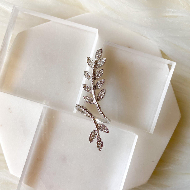 Cascading Leaves Ring - LOW STOCK! - The Songbird Collection 