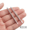 Double Rhinestone Hair Pin Set - 3 Sizes Selling Fast! - The Songbird Collection 