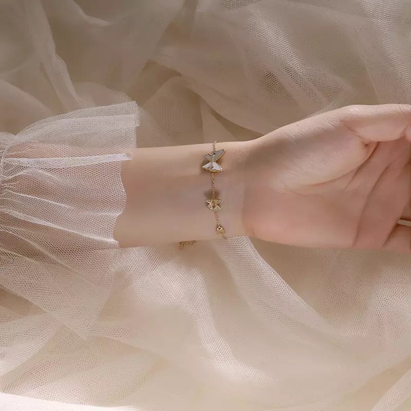 Chrysalis Butterfly Bracelet-Bracelets-The Songbird Collection