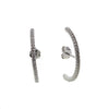 Layla Earlobe Hugger Earrings 925 Sterling Silver - The Songbird Collection 