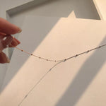Satellite Beads 925 Sterling Silver Choker - The Songbird Collection 
