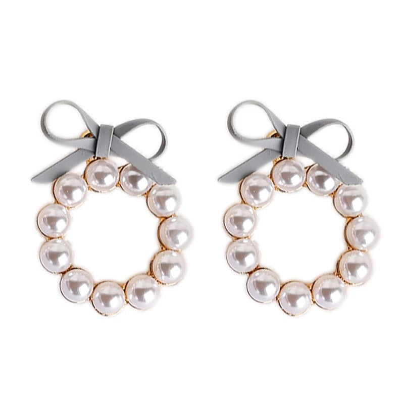 Pearl Wreath Ear Jackets - The Songbird Collection 