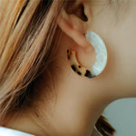 Newport Beach Acetate Earrings - The Songbird Collection 