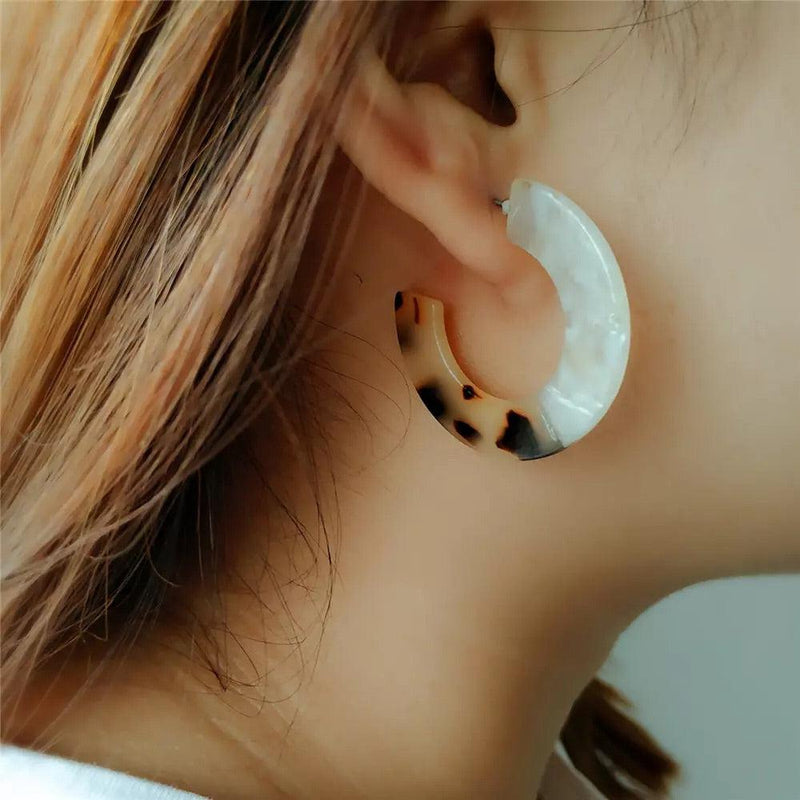 Newport Beach Acetate Earrings - The Songbird Collection 