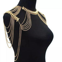 Golden Goddess Shoulder Chains - LOW STOCK! Last Chance!! - The Songbird Collection 