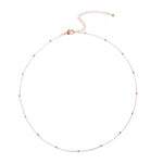 Satellite Beads 925 Sterling Silver Choker - The Songbird Collection 