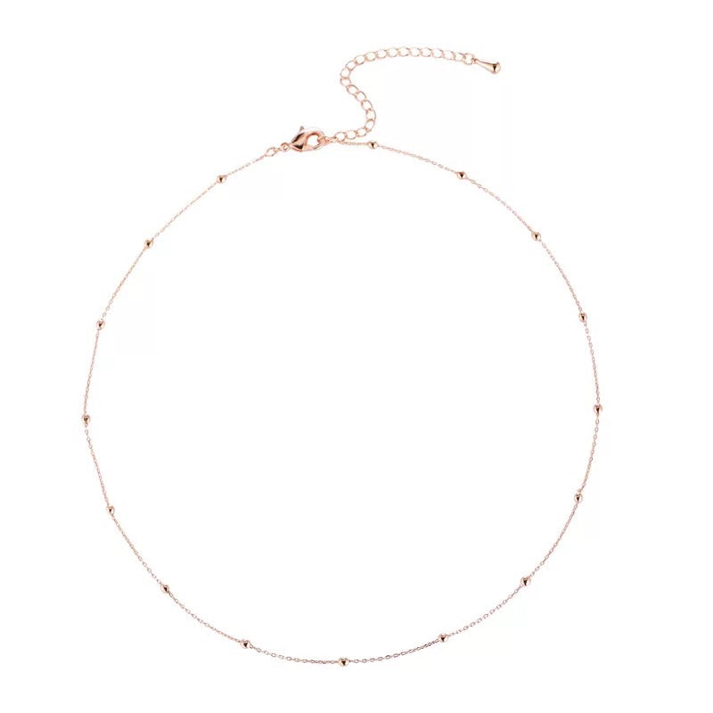Satellite Beads 925 Sterling Silver Choker - The Songbird Collection 