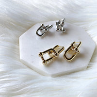 Bar-Belle Chain Link Earrings - Get that Celebrity Look! - The Songbird Collection 