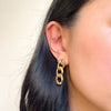 Chévere Chain Link Earrings-Earrings-The Songbird Collection