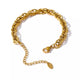 18K Gold Plating on Stainless Steel