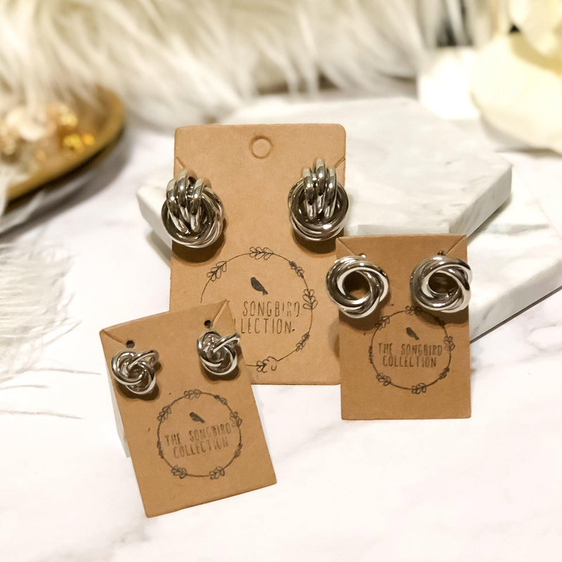 Infinity Loop Earrings - 3 Timeless, Classic Styles! - The Songbird Collection 