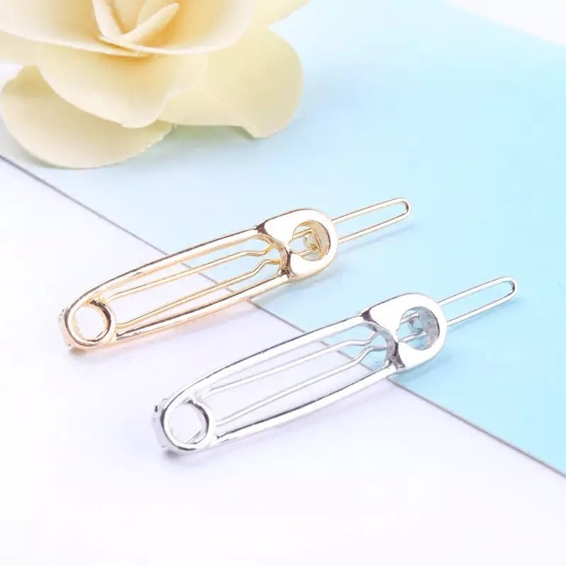 Safety Pin Hair Pin Set (Set of 2) - RESTOCKED & ON SALE!! - The Songbird Collection 
