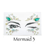 Mermaid Face Gems - 5 Designs! - The Songbird Collection 