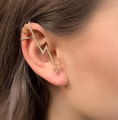 Lightning ⚡️ Ear Hook / Ear Cuff - The Songbird Collection 