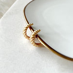 Emile Croissant Earrings-Earrings-The Songbird Collection