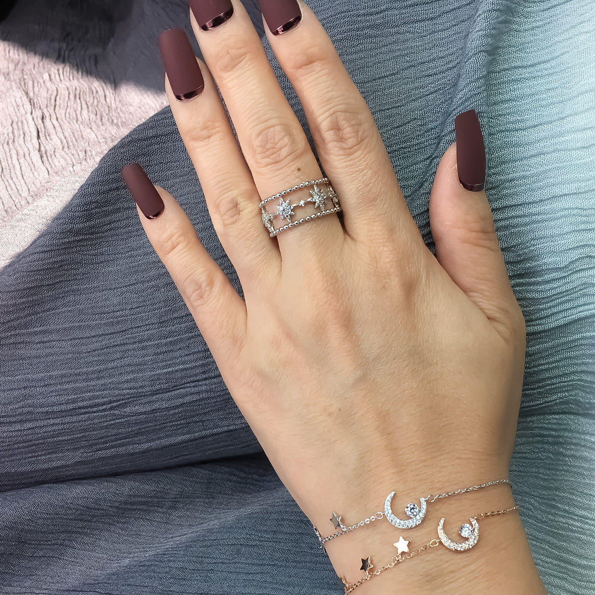 Starlight Ring - Now in Rose Gold too! LOW STOCK! - The Songbird Collection 