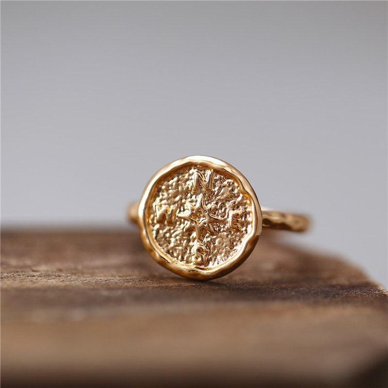 Wanderlust Compass Ring - LOW STOCK!! - The Songbird Collection 