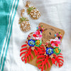 Caribbean Palm Leaf Earrings - 4 Colors LOW STOCK!! - The Songbird Collection 