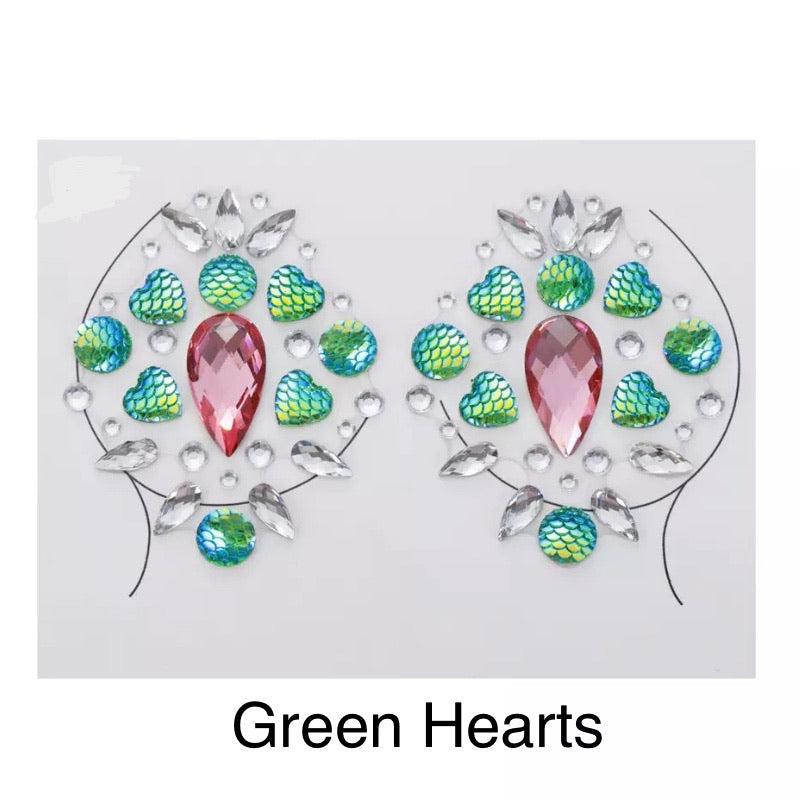 Green Hearts - 3 LEFT