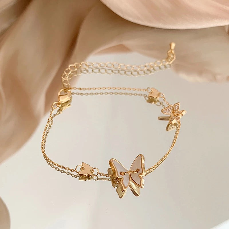 Chrysalis Butterfly Bracelet-Bracelets-The Songbird Collection