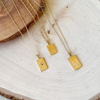 North Star Signet Necklace-Necklaces-The Songbird Collection