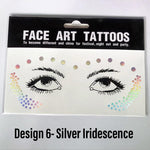 Metallic Face Temporary Tattoo Jewels - 11 Designs LOW STOCK!! - The Songbird Collection 
