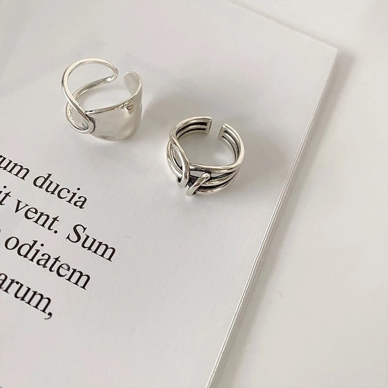 Kristin 925 Silver Ring-Rings-The Songbird Collection