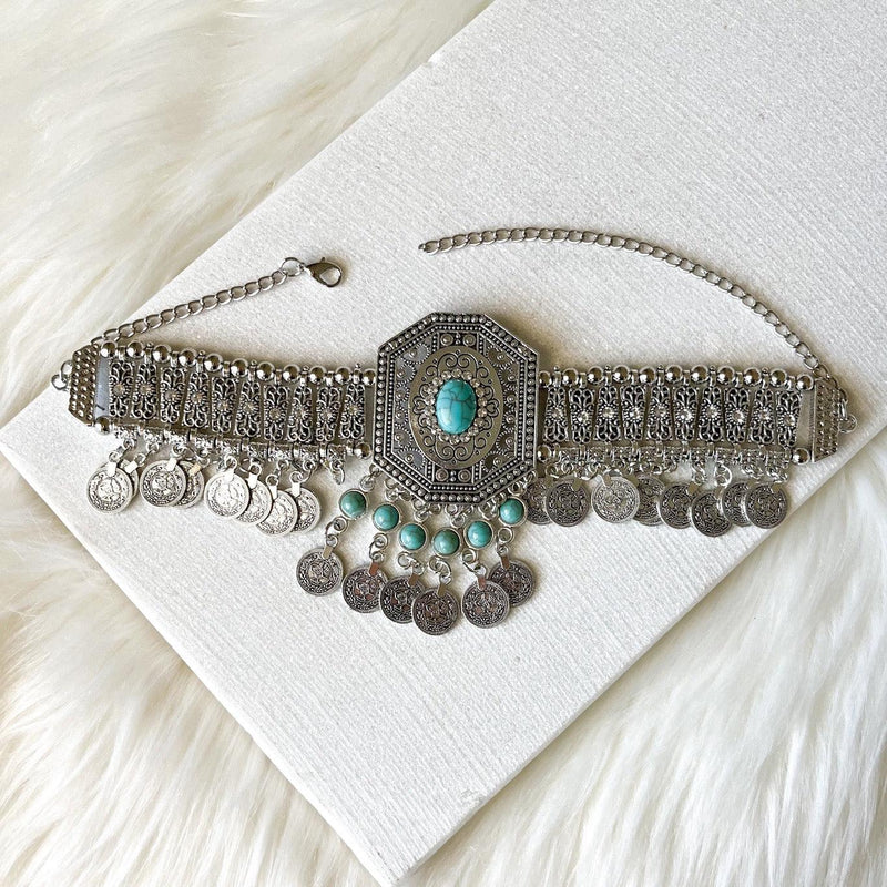 Tara Boho Statement Choker - 4 Colors-Necklaces-The Songbird Collection