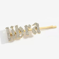 Zodiac Signs + Drippin Glam Savage Hotgirl Rhinestone Hair Pins - The Songbird Collection 