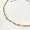 Elle Sparkle Studded Chain Necklace-Necklaces-The Songbird Collection