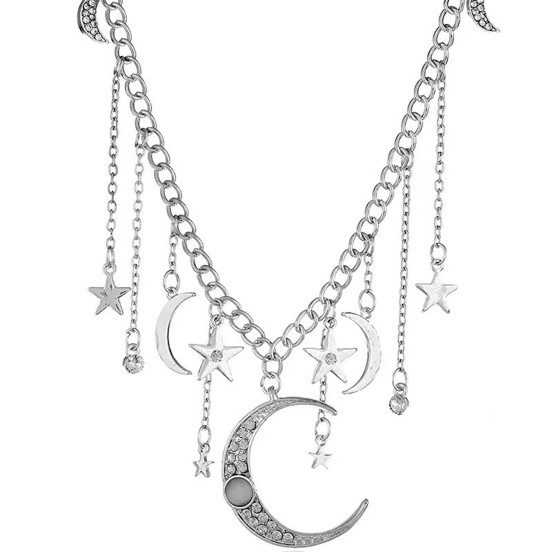 Moonstruck Statement Necklace -RESTOCKED! - The Songbird Collection 