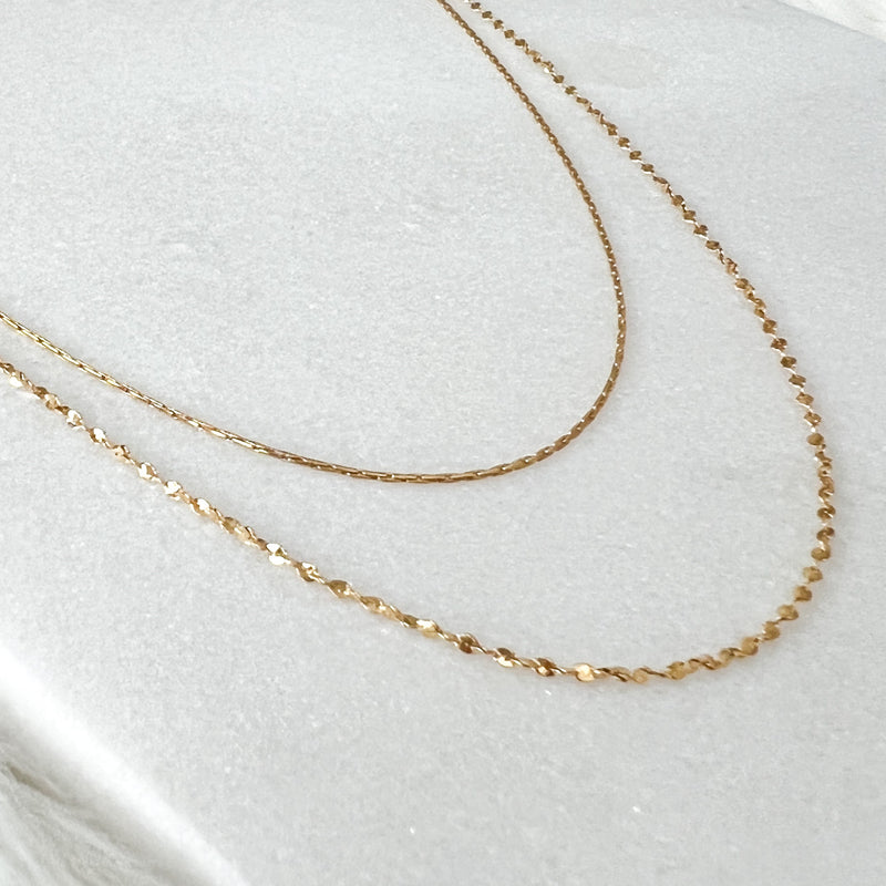 Kellis Layered Necklace-Necklaces-The Songbird Collection