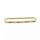 Gold + Rainbow Stones