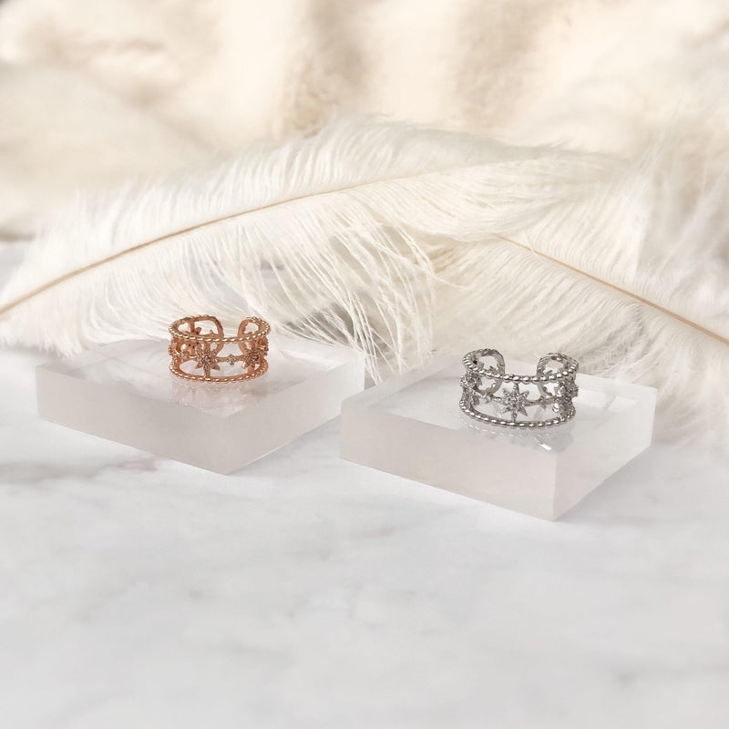 Starlight Ring - Now in Rose Gold too! LOW STOCK! - The Songbird Collection 