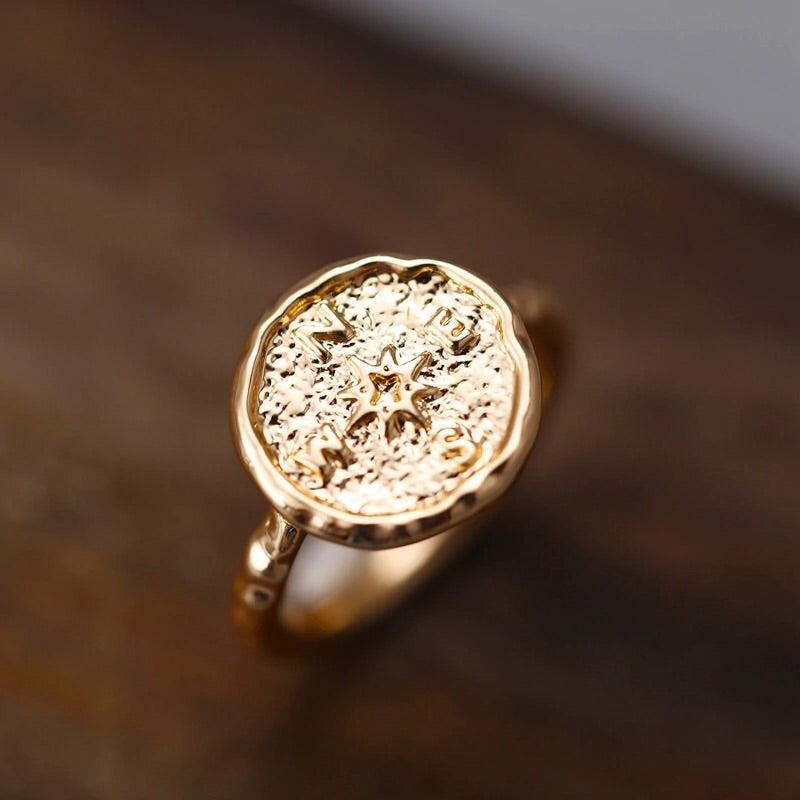 Wanderlust Compass Ring - LOW STOCK!! - The Songbird Collection 