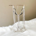 Drippin Glam Rhinestone Leg Chain - The Songbird Collection 