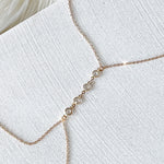 Morning Dew Body Chain-Body Jewelry-The Songbird Collection