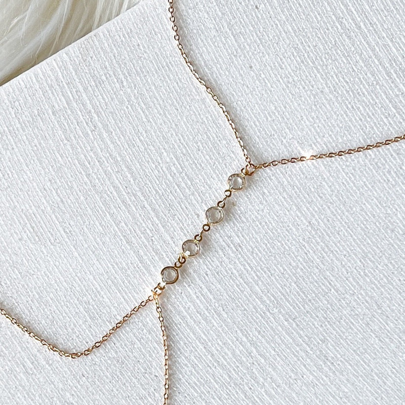Morning Dew Body Chain-Body Jewelry-The Songbird Collection