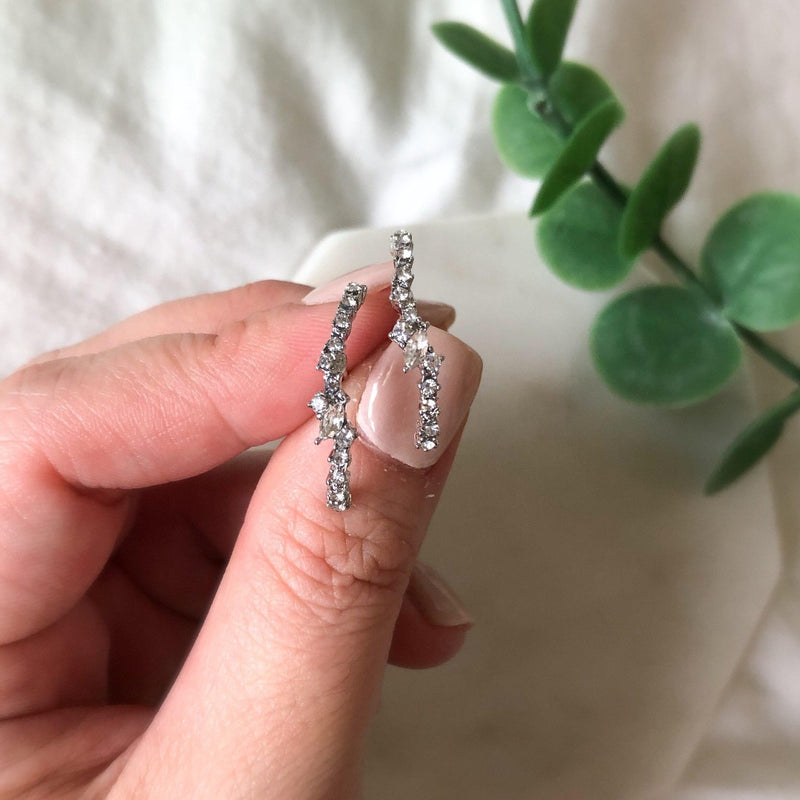 Anaiya Earlobe Hugger Earrings - The Songbird Collection 
