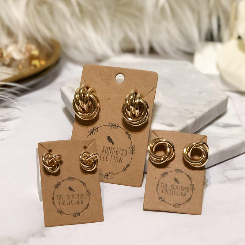 Infinity Loop Earrings - 3 Timeless, Classic Styles! - The Songbird Collection 