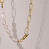 Addison Freshwater Pearl Necklace-Necklaces-The Songbird Collection